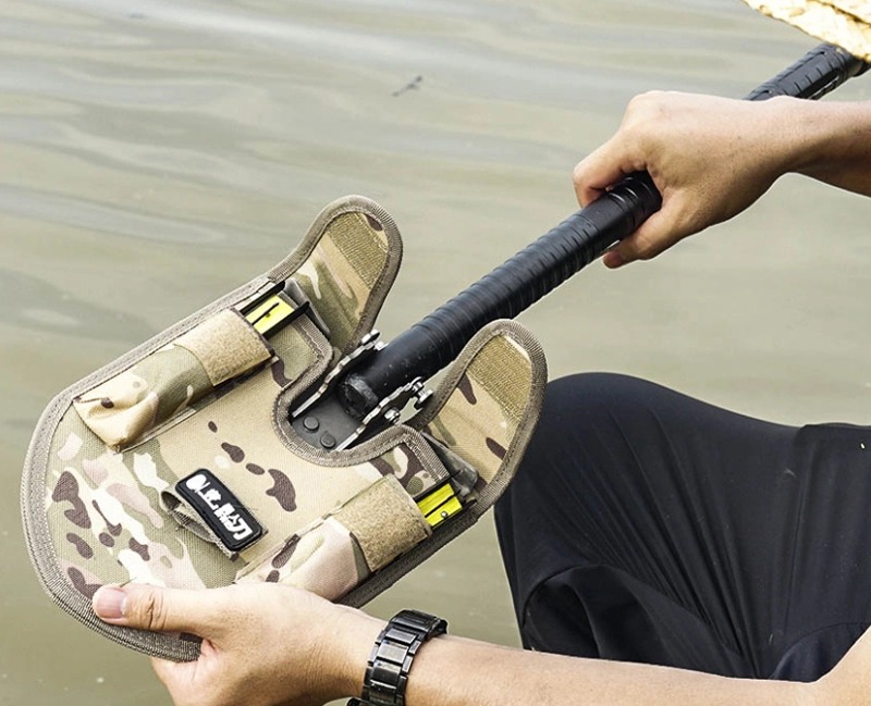 Лопата многофункциональная Xiaomi HX OUTDOORS Fishing Multifunctional Engineer Shovel - фото 4