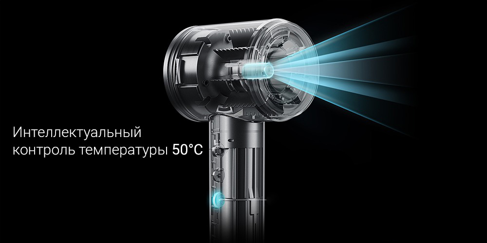 Фен для волос Xiaomi Mijia High Speed Hair Dryer Pro Rock Ash (GSHF4PLF) - фото 3