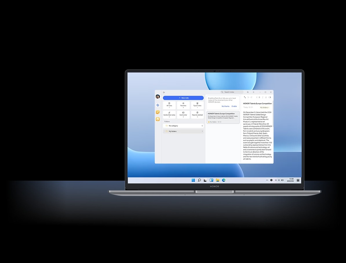 Ноутбук Honor MagicBook X16 2026 Ultra 5-125H 24/1T 2.8K 120Hz (5301AQWF) - фото 12