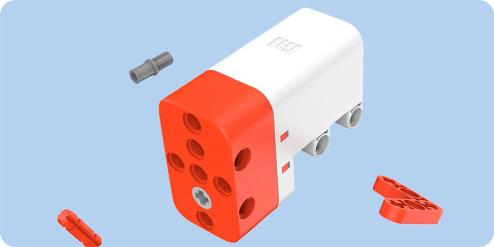Конструктор электромеханический Xiaomi MITU Smart Building Blocks Road Racing (GLSC01IQI) - фото 6