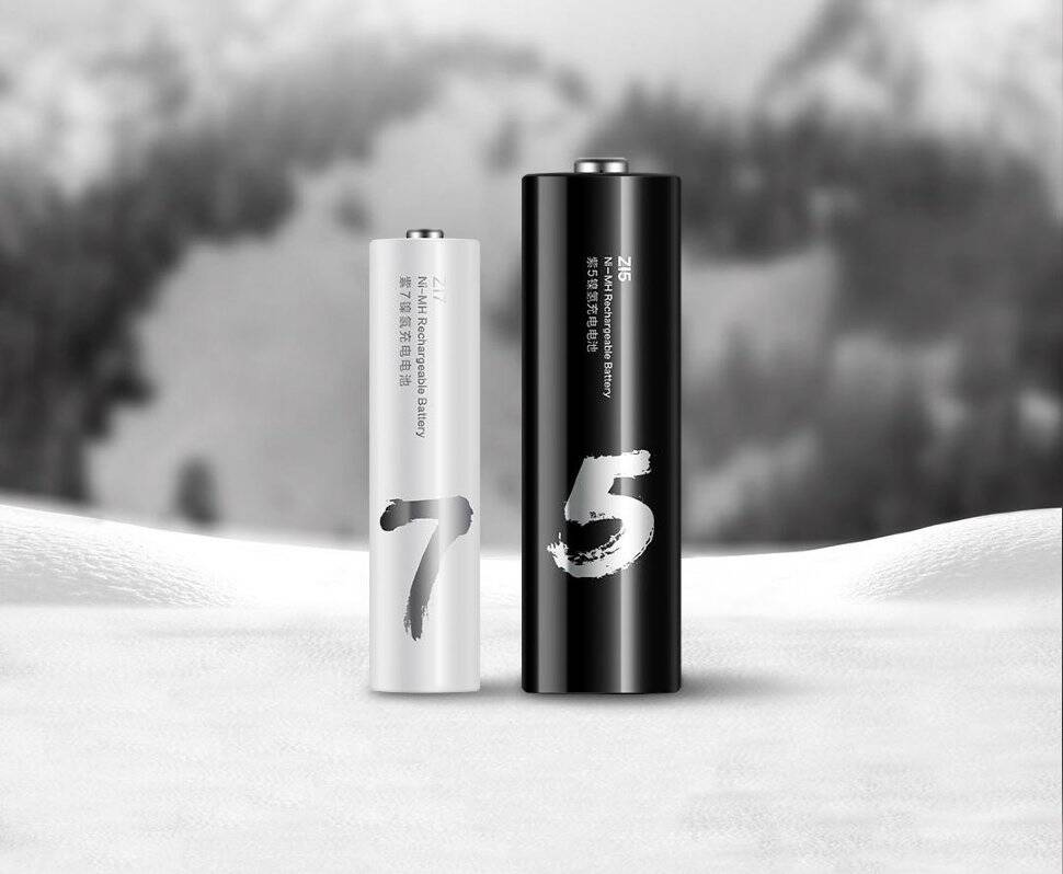 Аккумуляторные батарейки Xiaomi Rechargeable ZI5 AA Ni-Mh 1700 мА·ч (4 шт) - фото 3 Аккумуляторные батарейки Xiaomi Rechargeable ZI5 AA Ni-Mh 1700 мА·ч (4 шт) - фото 3