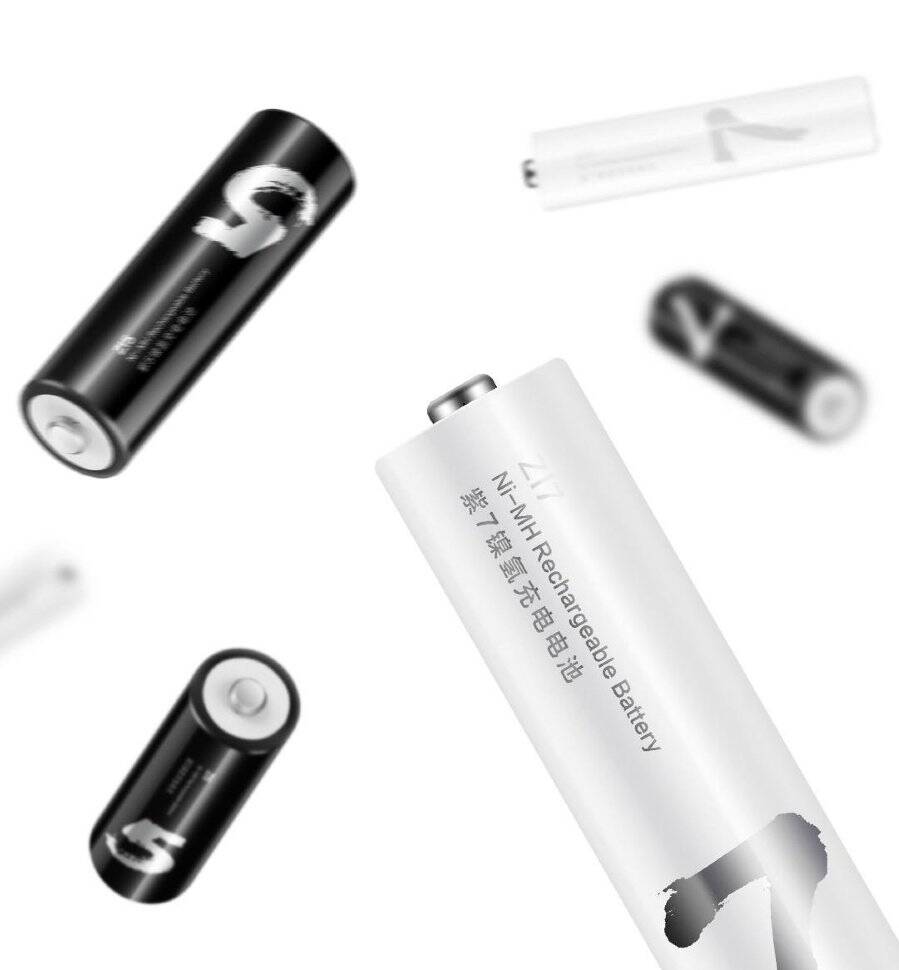 Аккумуляторные батарейки Xiaomi Rechargeable ZI5 AA Ni-Mh 1700 мА·ч (4 шт) - фото 4 Аккумуляторные батарейки Xiaomi Rechargeable ZI5 AA Ni-Mh 1700 мА·ч (4 шт) - фото 4