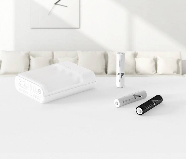 Аккумуляторные батарейки Xiaomi Rechargeable ZI7 AAA Ni-Mh 700 мА·ч (4 шт) - фото 3