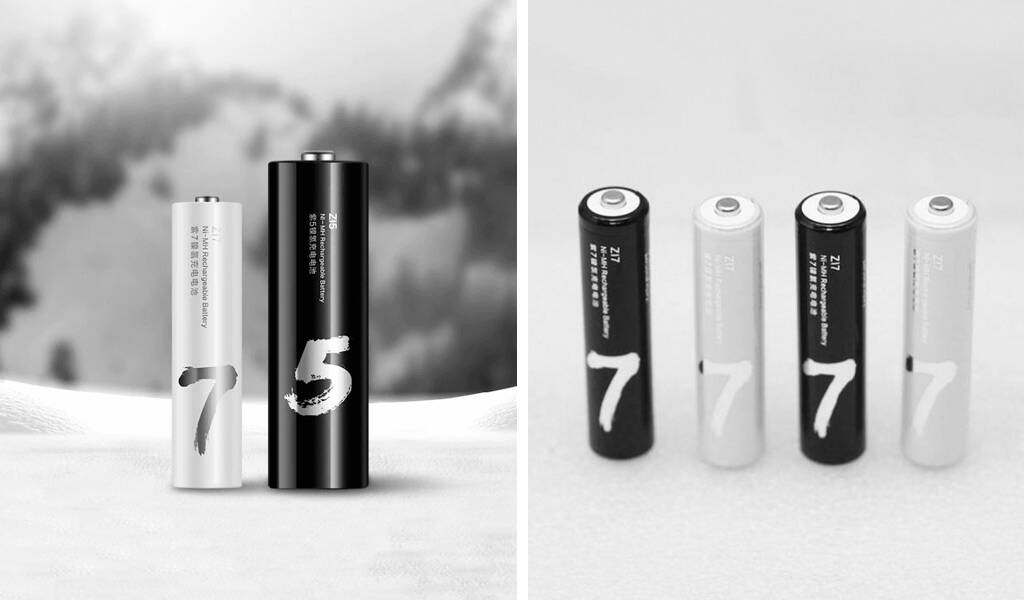 Аккумуляторные батарейки Xiaomi Rechargeable ZI7 AAA Ni-Mh 700 мА·ч (4 шт) - фото 4