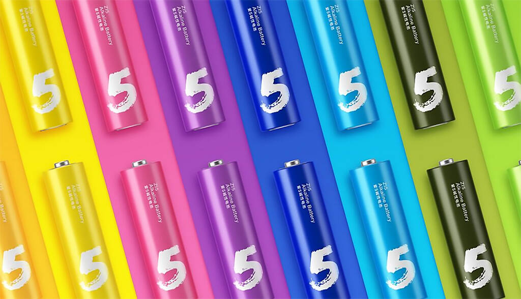 Батарейки Xiaomi Rainbow 5 AA (24 шт) - фото 2