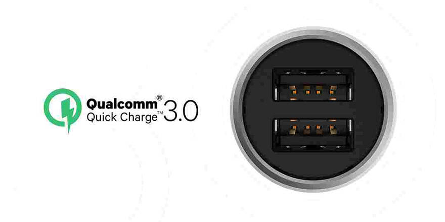 Автомобильное зарядное устройство Xiaomi Mijia Car Charger QC 3.0 (CZCDQ02ZM) - фото 2 Автомобильное зарядное устройство Xiaomi Mijia Car Charger QC 3.0 (CZCDQ02ZM) - фото 2