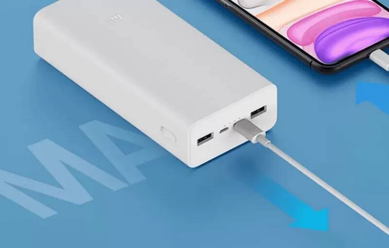Аккумулятор Xiaomi Power Bank 3 30000 mAh (PB3018ZM) - фото 2