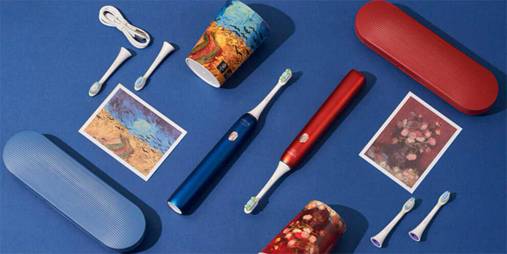 Купить Электрическая зубная щетка Soocas X3U Van Gogh Museum Design - фото 1 Купить Электрическая зубная щетка Soocas X3U Van Gogh Museum Design - фото 1