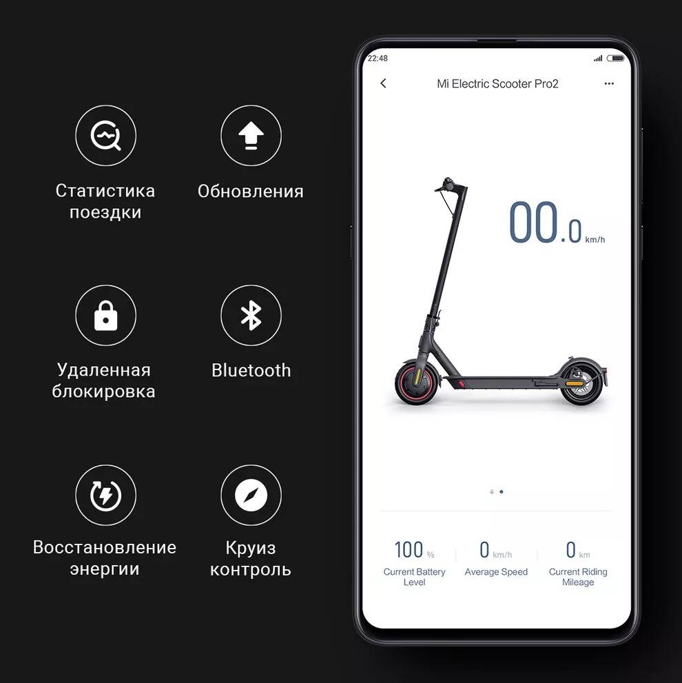 Электросамокат Xiaomi Electric Scooter Pro 2 - фото 3