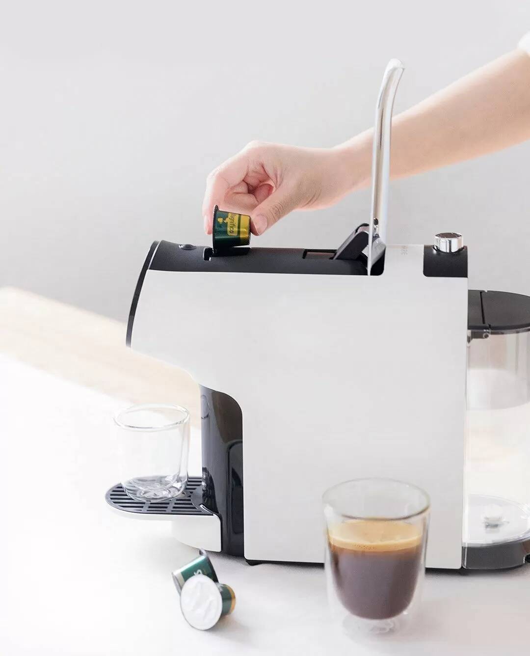 Кофемашина капсульная Scishare Smart Capsule Coffee Machine (S1102) - фото 12