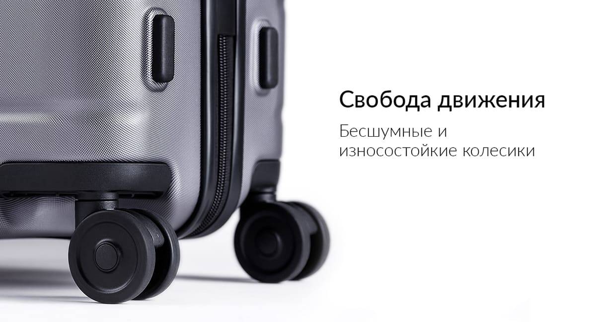 Чемодан Xiaomi Trolley 90 Points Suitcase 20" (LXX02RM) - фото 4