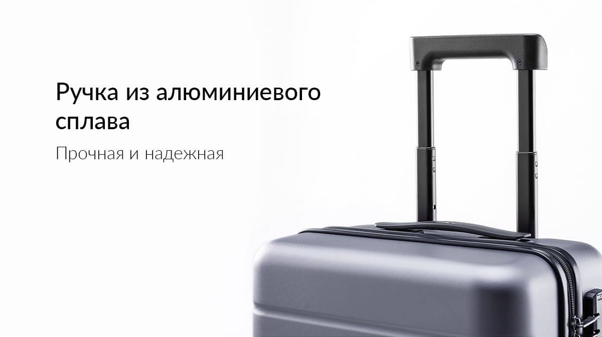 Чемодан Xiaomi Trolley 90 Points Suitcase 20" (LXX02RM) - фото 6