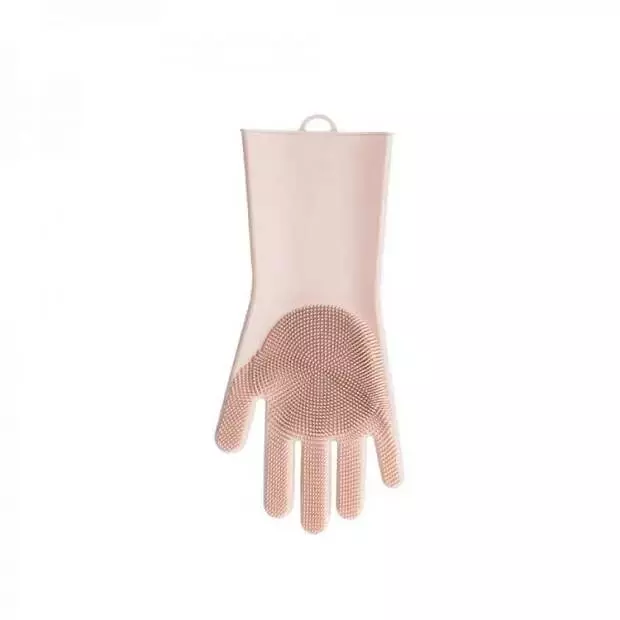 Силиконовые перчатки для уборки Xiaomi Silicone Cleaning Glove Pink (HH674) Pink (Розовый) Силиконовые перчатки для уборки Xiaomi Silicone Cleaning Glove Pink (HH674) Pink (Розовый)
