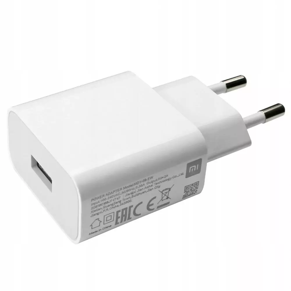 Сетевое зарядное устройство Xiaomi USB 3A (MDY-10-EF) White (Белый) Сетевое зарядное устройство Xiaomi USB 3A (MDY-10-EF) White (Белый)