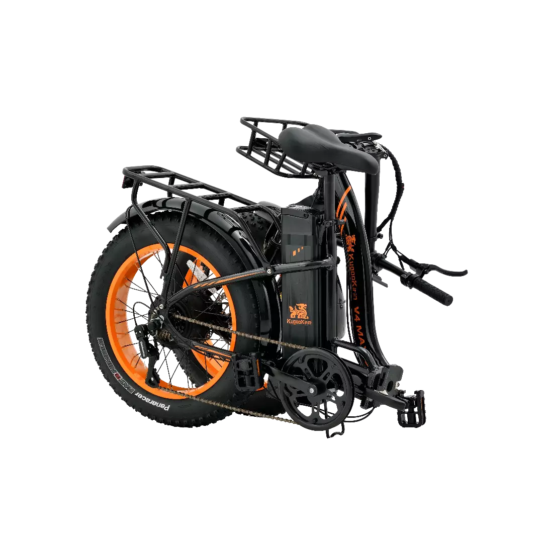 Электровелосипед KugooKirin V4 MAX Black (Черный) Электровелосипед KugooKirin V4 MAX Black (Черный)