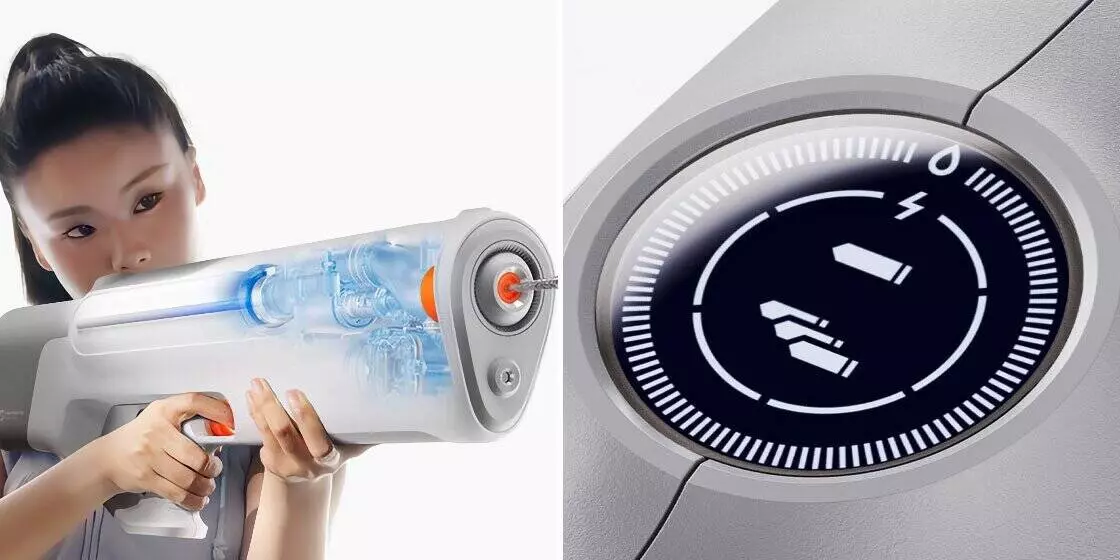 Импульсный водяной пистолет Xiaomi Mijia Pulse Water Gun (MJMCSQ01MS) White (Белый) Импульсный водяной пистолет Xiaomi Mijia Pulse Water Gun (MJMCSQ01MS) White (Белый)