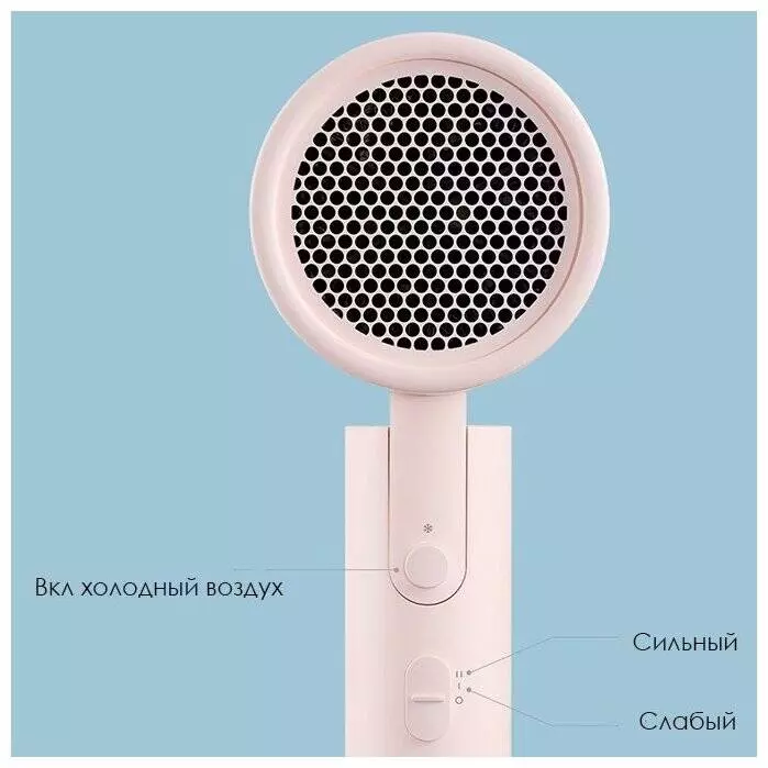 Фен Xiaomi Mijia Negative Ion Hair Dryer H100 (CMJ02LXW/CMJ02LXP) Pink (Розовый)