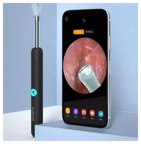 Умная ушная палочка Bebird Smart Visual Spoon Ear Stick R1 Black (Черный) Умная ушная палочка Bebird Smart Visual Spoon Ear Stick R1 Black (Черный)