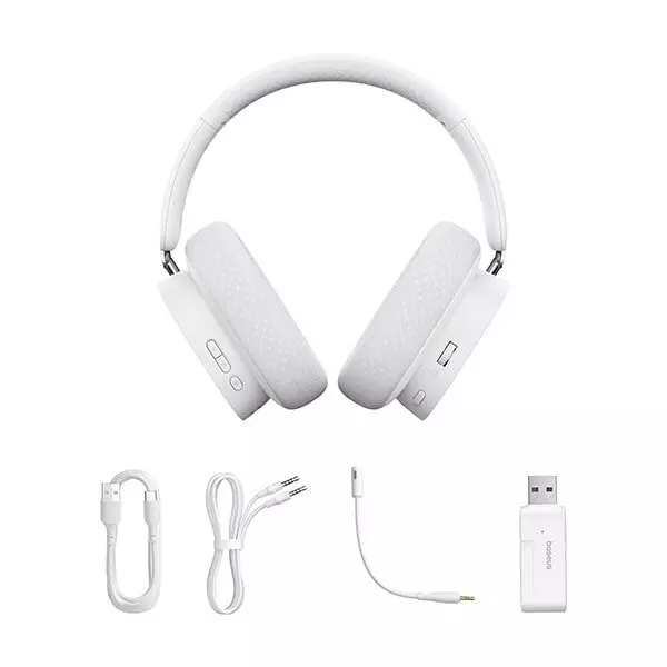 Беспроводные игровые беспроводные Baseus AeQur GH02 White (Белый) Беспроводные игровые беспроводные Baseus AeQur GH02 White (Белый)