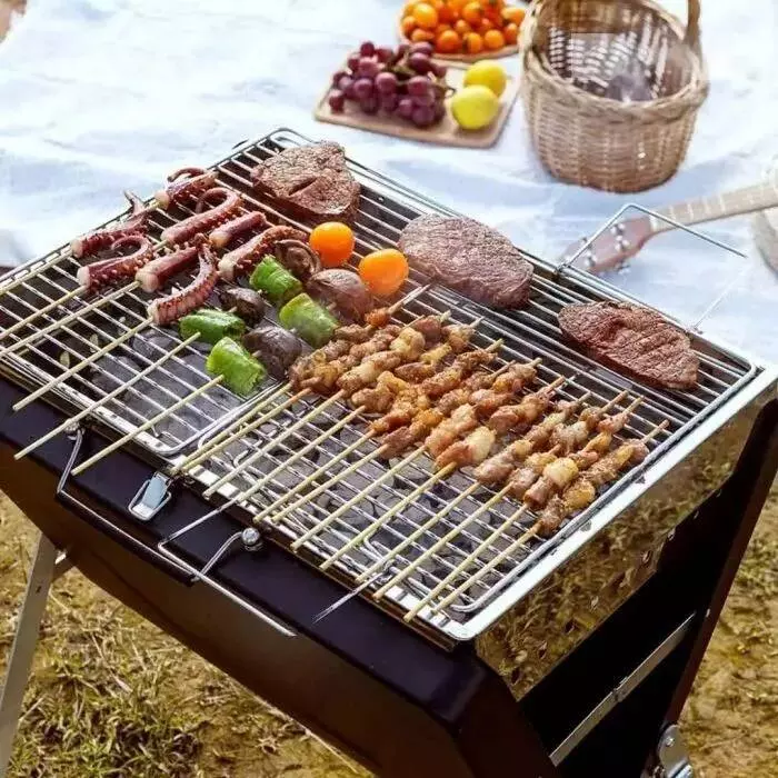 Портативный мангал Xiaomi Chao Portable Multifunctional Barbecue Grill (YC-SKL02) Black (Черный) Портативный мангал Xiaomi Chao Portable Multifunctional Barbecue Grill (YC-SKL02) Black (Черный)