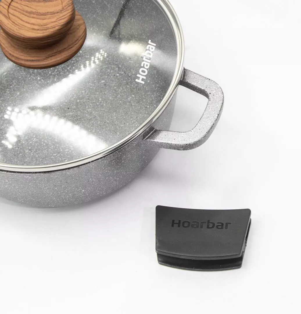 Кастрюля Hoarbar Casserole 32CM (A0328A) Gray (Серый) Кастрюля Hoarbar Casserole 32CM (A0328A) Gray (Серый)