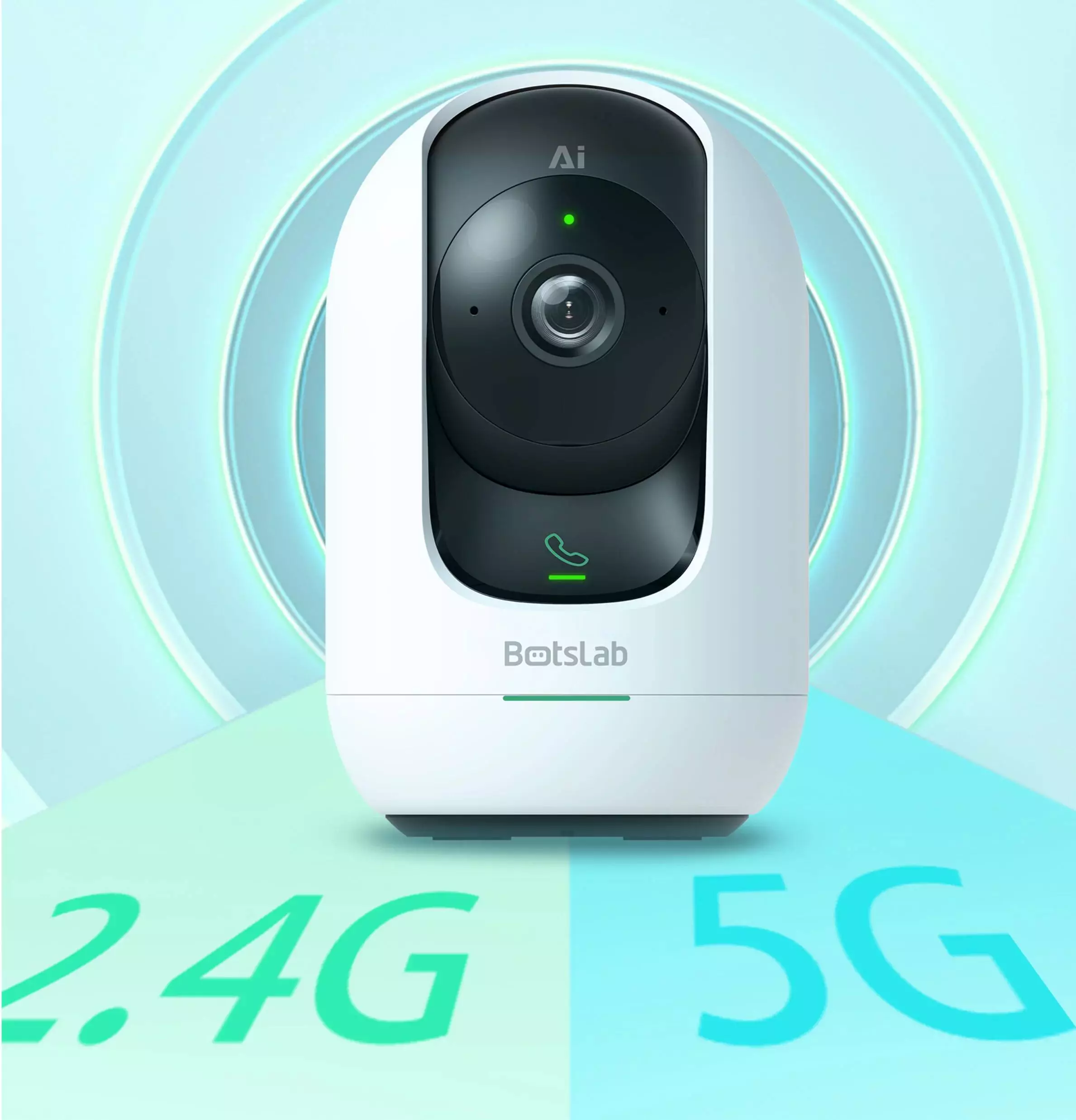 IP камера Botslab Indoor Camera Cam 2 Pro (C221) White (Белый) EU