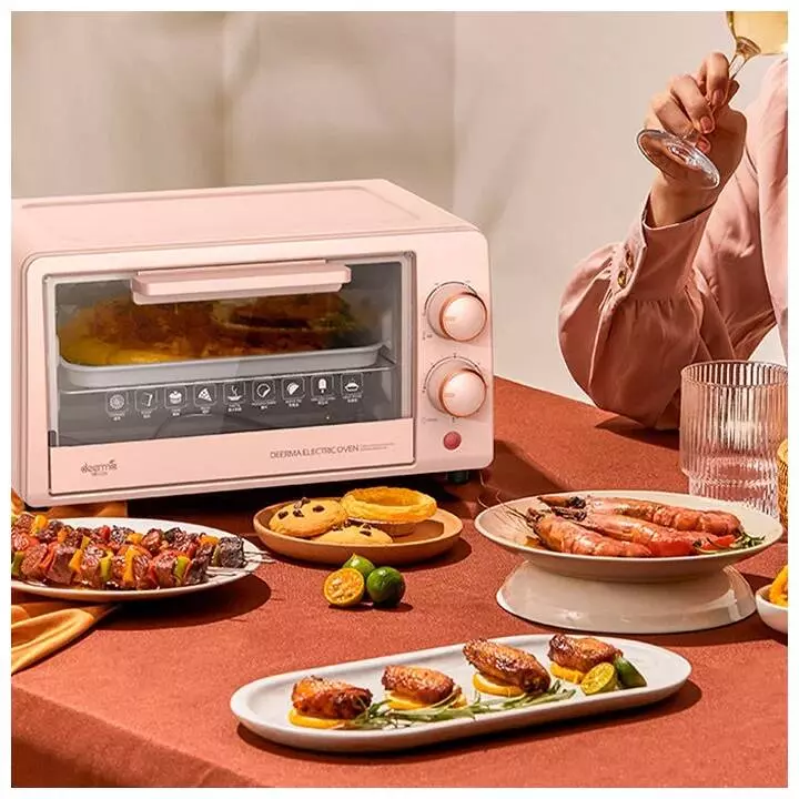 Мини-печь Deerma Electric Oven (DEM-EO101S) Pink (Розовый)