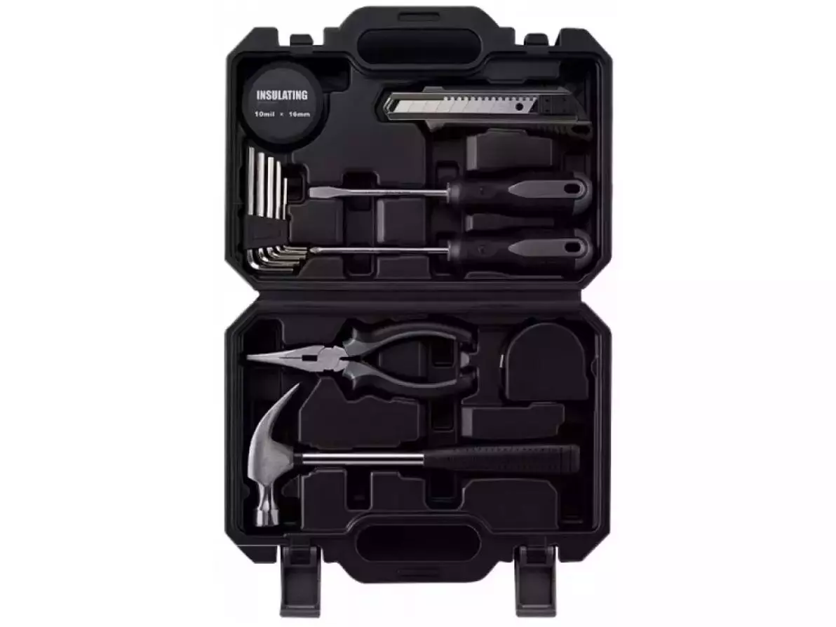 Набор инструментов Jiuxun Tools 12 in 1 Daily Life Kit Pro (12 предм.) Black (Черный) Набор инструментов Jiuxun Tools 12 in 1 Daily Life Kit Pro (12 предм.) Black (Черный)