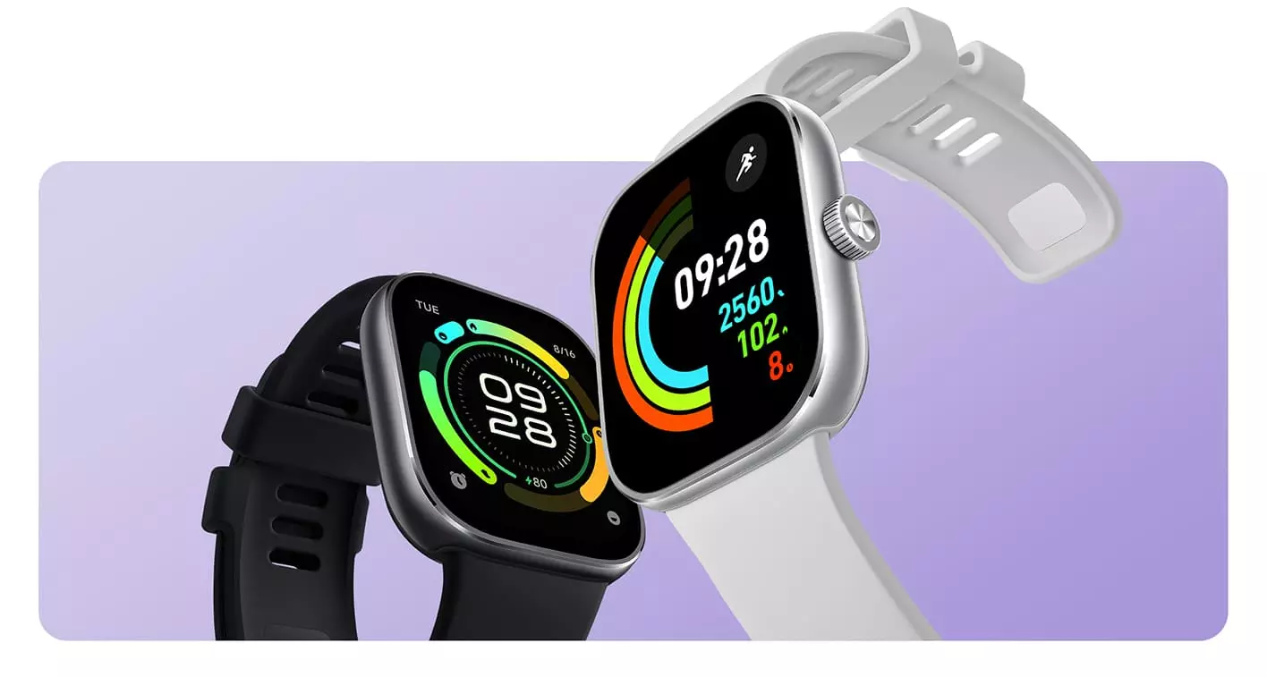 Умные часы Xiaomi Redmi Watch 4 (M2315W1) Silver (Серебристый) Global Version