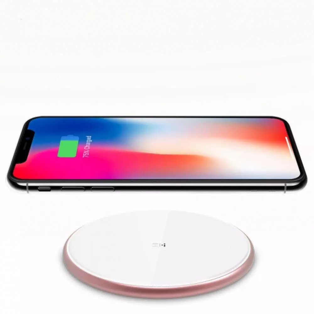 Беспроводное зарядное устройство ZMI Wireless Charger WTX10 Rose Gold Pink (Розовый) Беспроводное зарядное устройство ZMI Wireless Charger WTX10 Rose Gold Pink (Розовый)