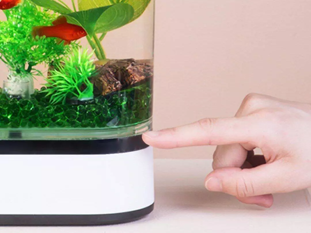 Аквариум Xiaomi Geometry Mini Lazy Fish Tank Pro C300 White (Белый) Аквариум Xiaomi Geometry Mini Lazy Fish Tank Pro C300 White (Белый)