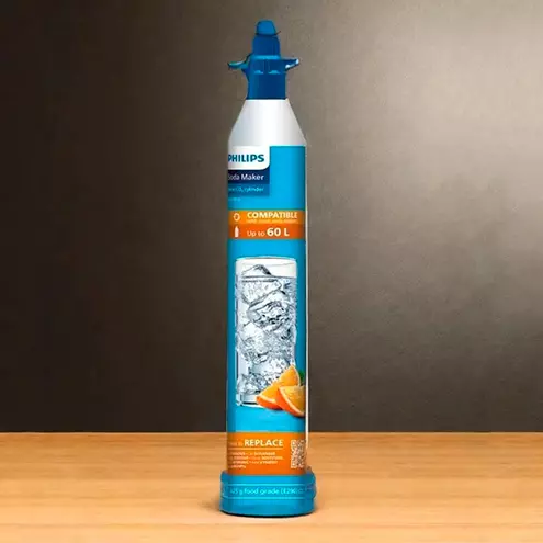 Баллон с газом CO2 к сифону Philips ADD913/51 Blue (Синий) Баллон с газом CO2 к сифону Philips ADD913/51 Blue (Синий)
