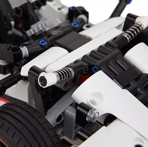 Конструктор электромеханический Xiaomi MITU Smart Building Blocks Road Racing (GLSC01IQI) White (Белый)