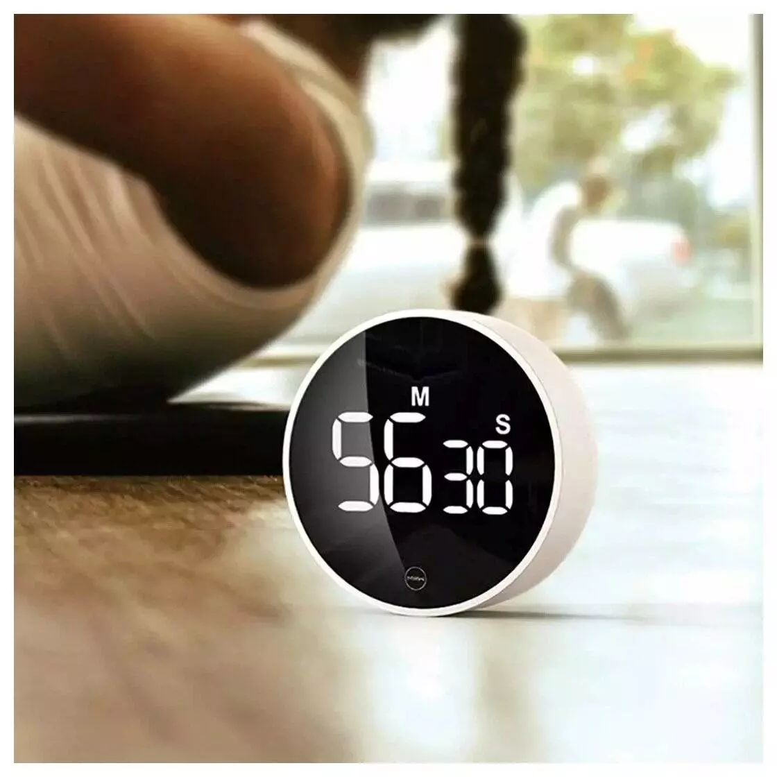 Таймер кухонный электронный MIIIW Comfort Whirling Timer (NK5260) White (Белый) Таймер кухонный электронный MIIIW Comfort Whirling Timer (NK5260) White (Белый)