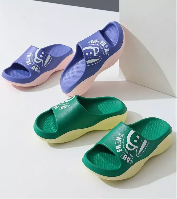 Тапочки на толстой подошве PAUL FRANK 39-41 Green (Зеленый)