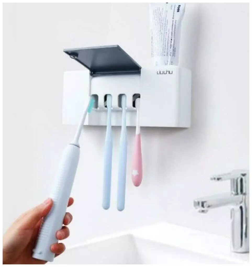Стерилизатор для зубных щеток Xiaomi Liushu Sterilization Toothbrush Holder (LSZWD01W) White (Белый) Стерилизатор для зубных щеток Xiaomi Liushu Sterilization Toothbrush Holder (LSZWD01W) White (Белый)