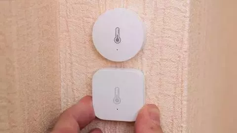 Комнатный активный датчик температуры и влажности Aqara Smart Home (WSDCGQ01LM)