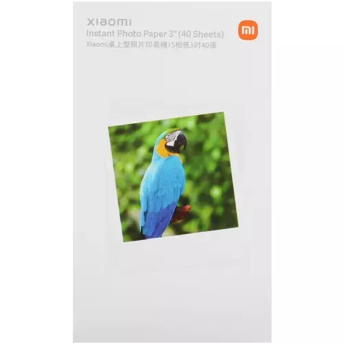 Фотобумага самоклеющаяся Xiaomi Instant Photo Paper 3inches (только для принтера 1S Set) White (Белый) CN Фотобумага самоклеющаяся Xiaomi Instant Photo Paper 3inches (только для принтера 1S Set) White (Белый) CN
