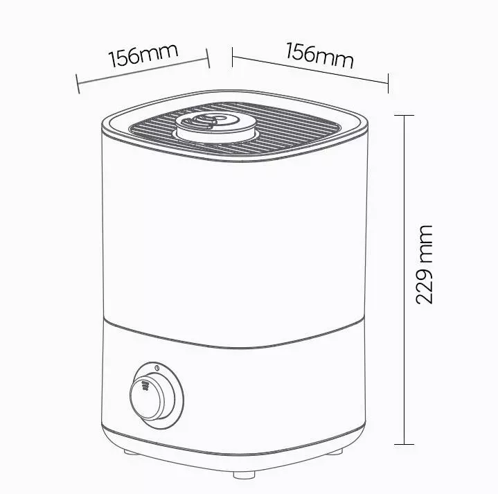 Увлажнитель воздуха Lydsto Humidifier F100 2.5L White (Белый) EU Увлажнитель воздуха Lydsto Humidifier F100 2.5L White (Белый) EU