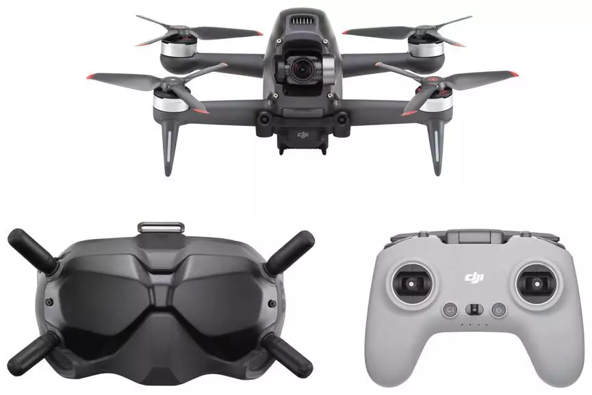Квадрокоптер DJI FPV Combo Black (Черный) CN Квадрокоптер DJI FPV Combo Black (Черный) CN