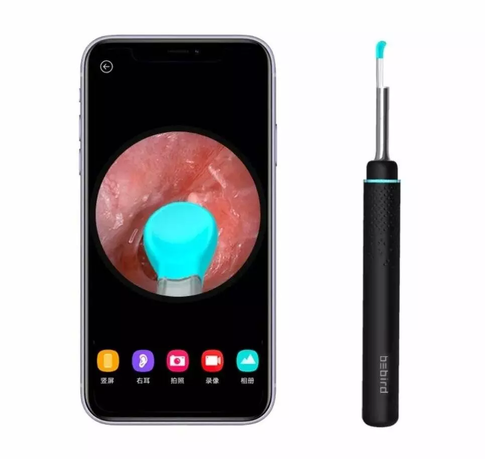 Умная ушная палочка Bebird Smart Visual Spoon Ear Stick R1+ Black (Черный) Умная ушная палочка Bebird Smart Visual Spoon Ear Stick R1+ Black (Черный)