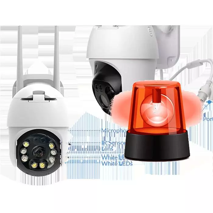 IP камера Xiaomi YI Outdoor PTZ Camera (R40) White (Белый) IP камера Xiaomi YI Outdoor PTZ Camera (R40) White (Белый)