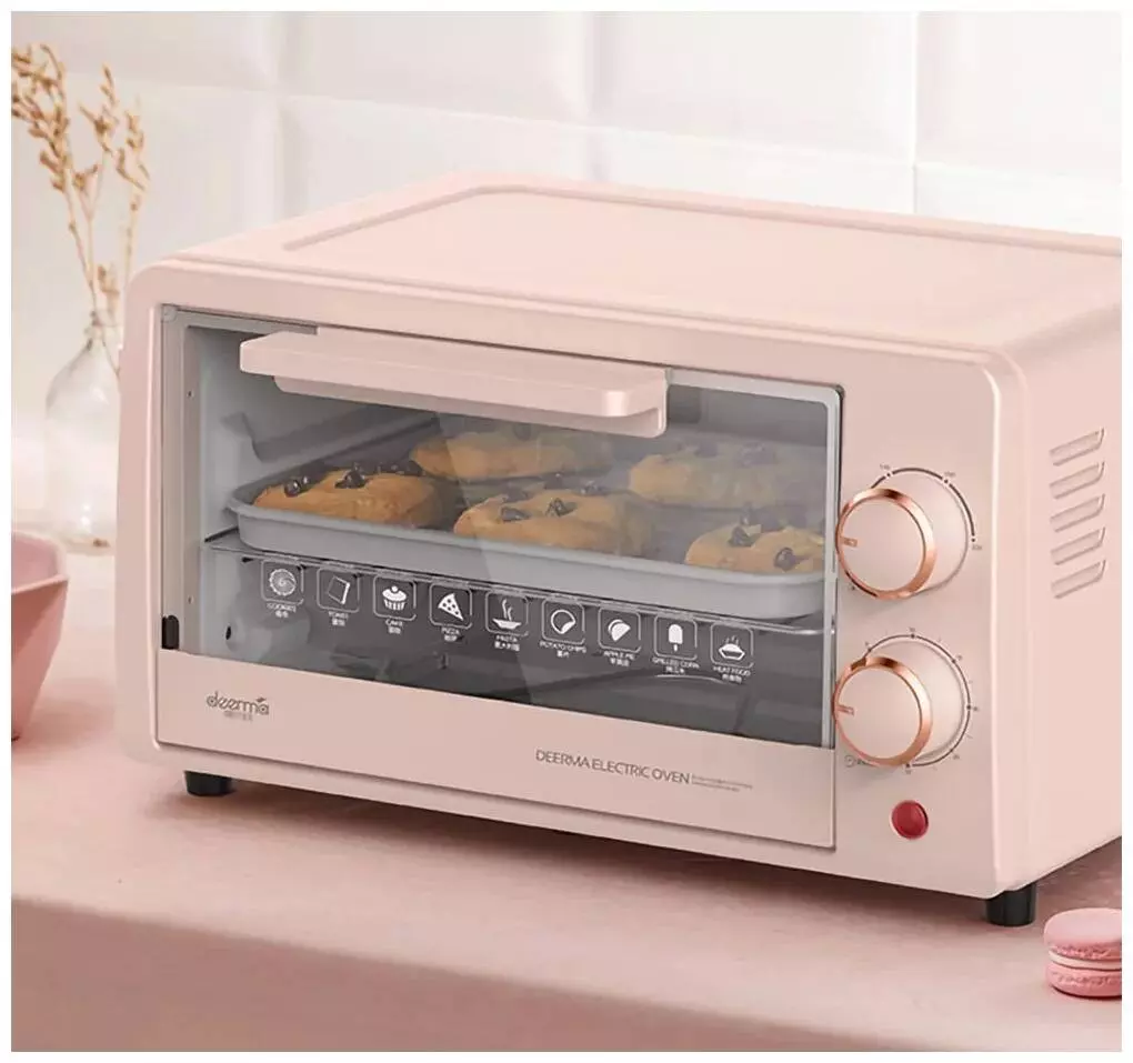 Мини-печь Deerma Electric Oven (DEM-EO101S) Pink (Розовый)