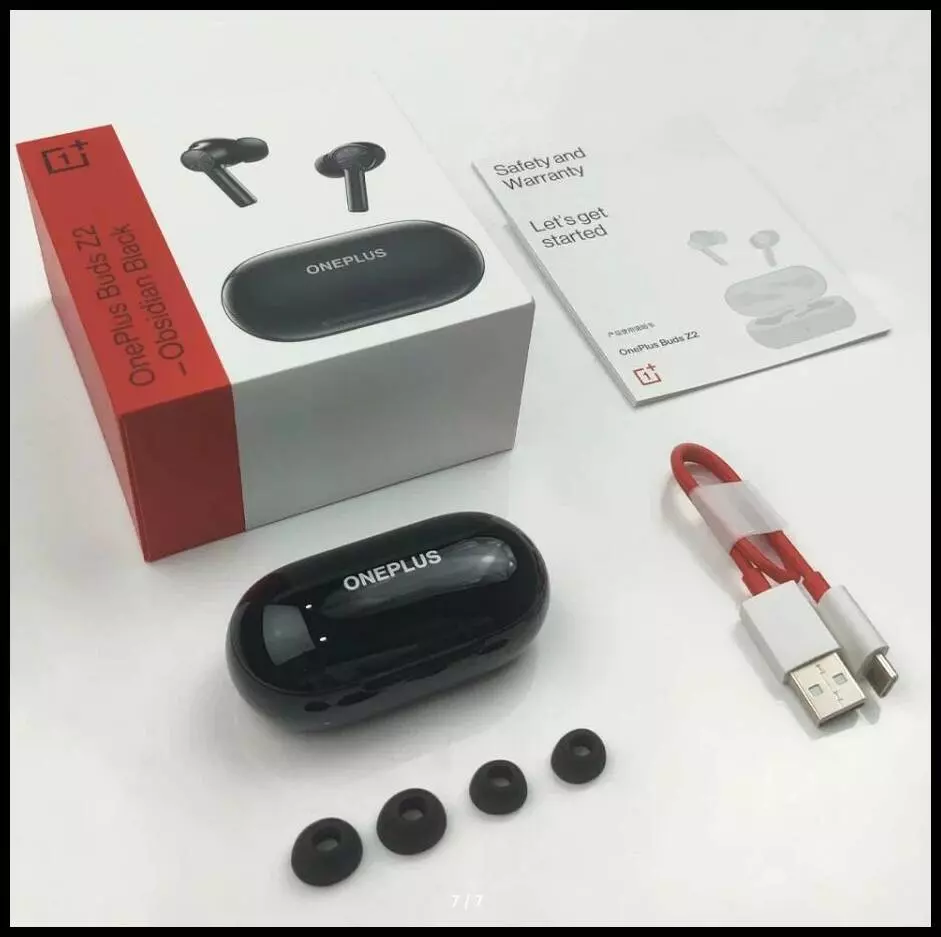 Беспроводные наушники OnePlus Buds Z2 (E504A) Black (Черный) Global Version Беспроводные наушники OnePlus Buds Z2 (E504A) Black (Черный) Global Version