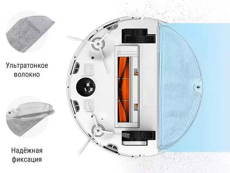 Сменная тряпка для робота-пылесоса Xiaomi Mijia G1 (1 шт) MJSTG1-TB G1 Gray (Серый) Сменная тряпка для робота-пылесоса Xiaomi Mijia G1 (1 шт) MJSTG1-TB G1 Gray (Серый)