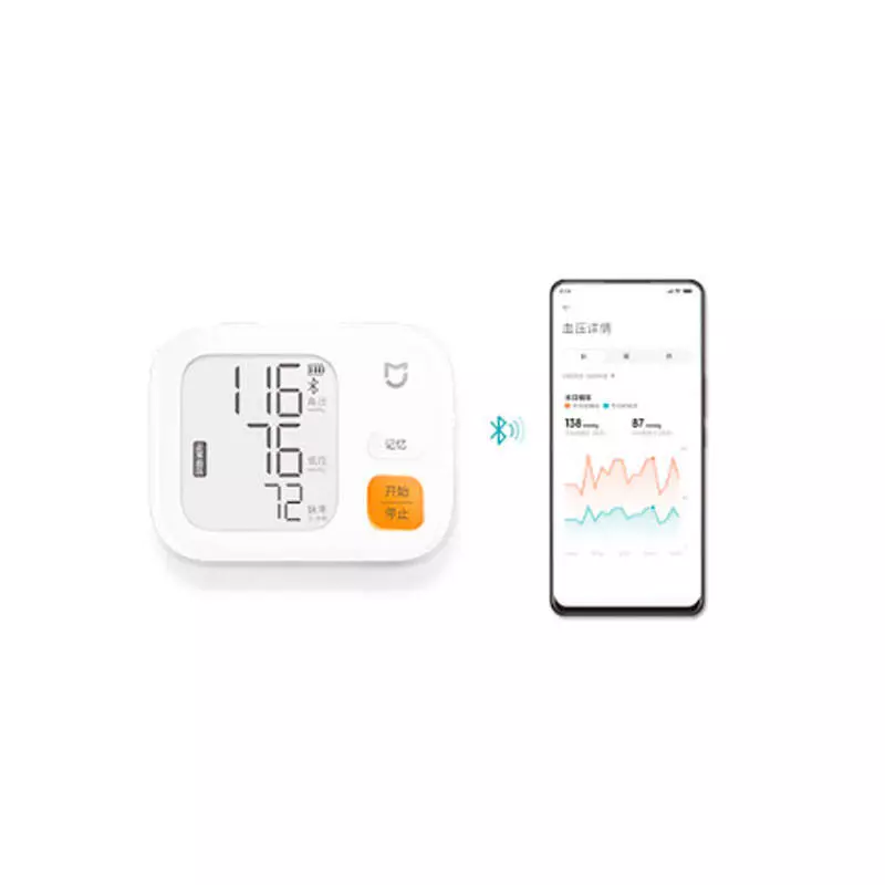 Тонометр Xiaomi Mijia BPX1 Smart Electronic Blood Pressure Monitor White (Белый)