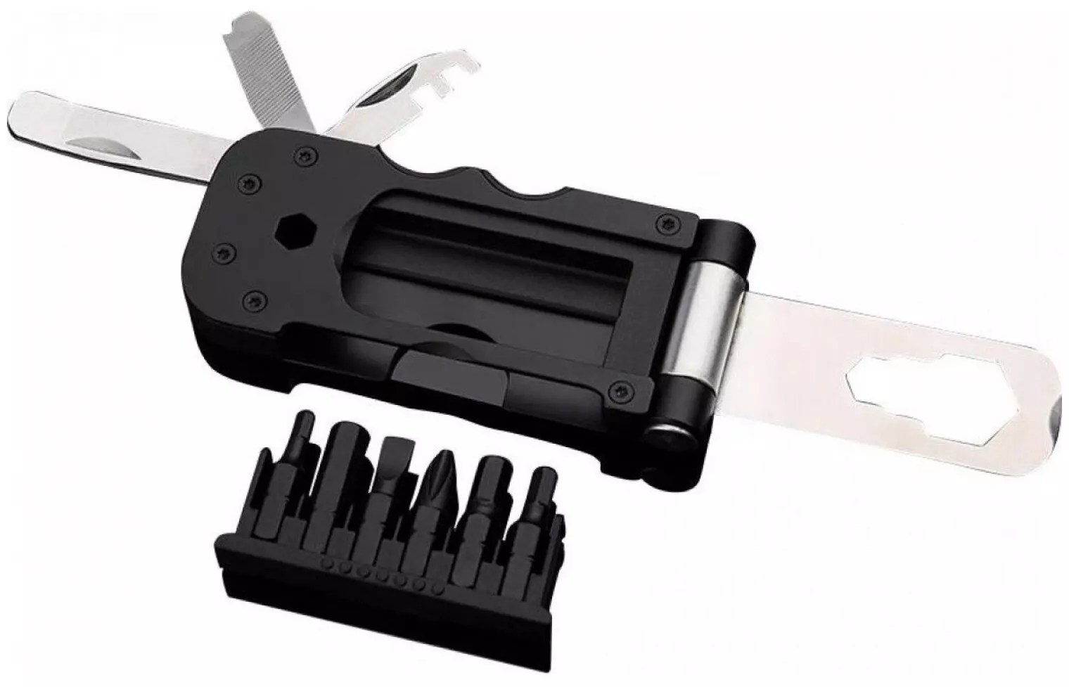 Мультитул NexTool Multifunctional Bicycle Tool (NE0122) Black (Черный)