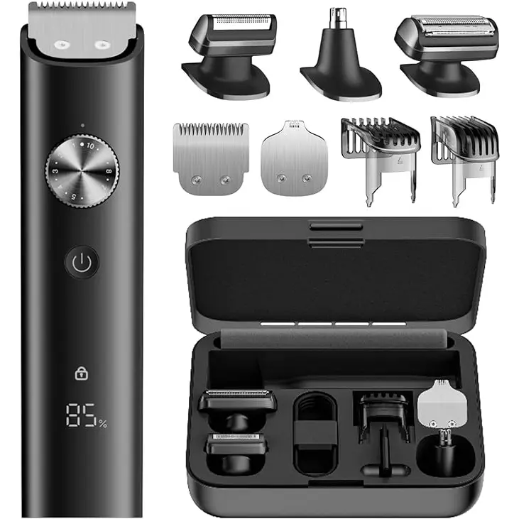 Машинка для стрижки Xiaomi Grooming Kit Pro (XMGHT2KITLF) Black (Черный) Машинка для стрижки Xiaomi Grooming Kit Pro (XMGHT2KITLF) Black (Черный)