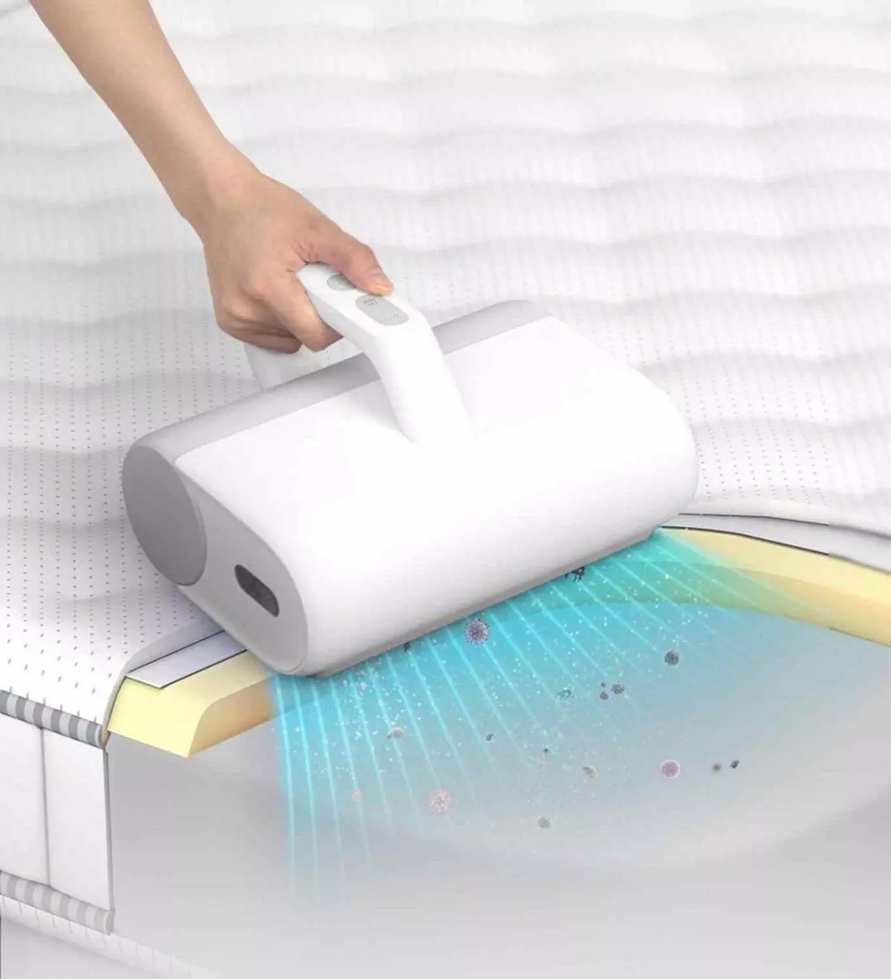 Пылесос Xiaomi Mijia Wireless Mite Removal Vacuum Cleaner (WXCMY-01-ZHM) White (Белый) Пылесос Xiaomi Mijia Wireless Mite Removal Vacuum Cleaner (WXCMY-01-ZHM) White (Белый)