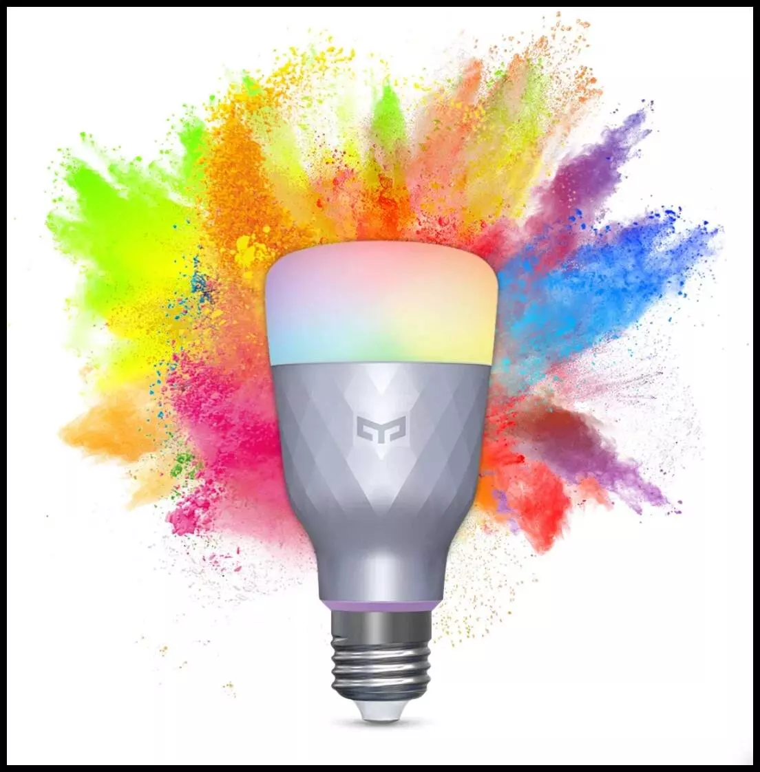 Лампа светодиодная Yeelight 1SE E27 6W RGBW Smart LED Bulb (YLDP001) Silver (Серебристый)